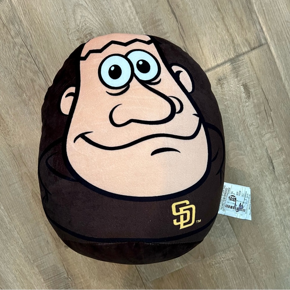 MLB San Diego‎ Padres Mascot Pillow